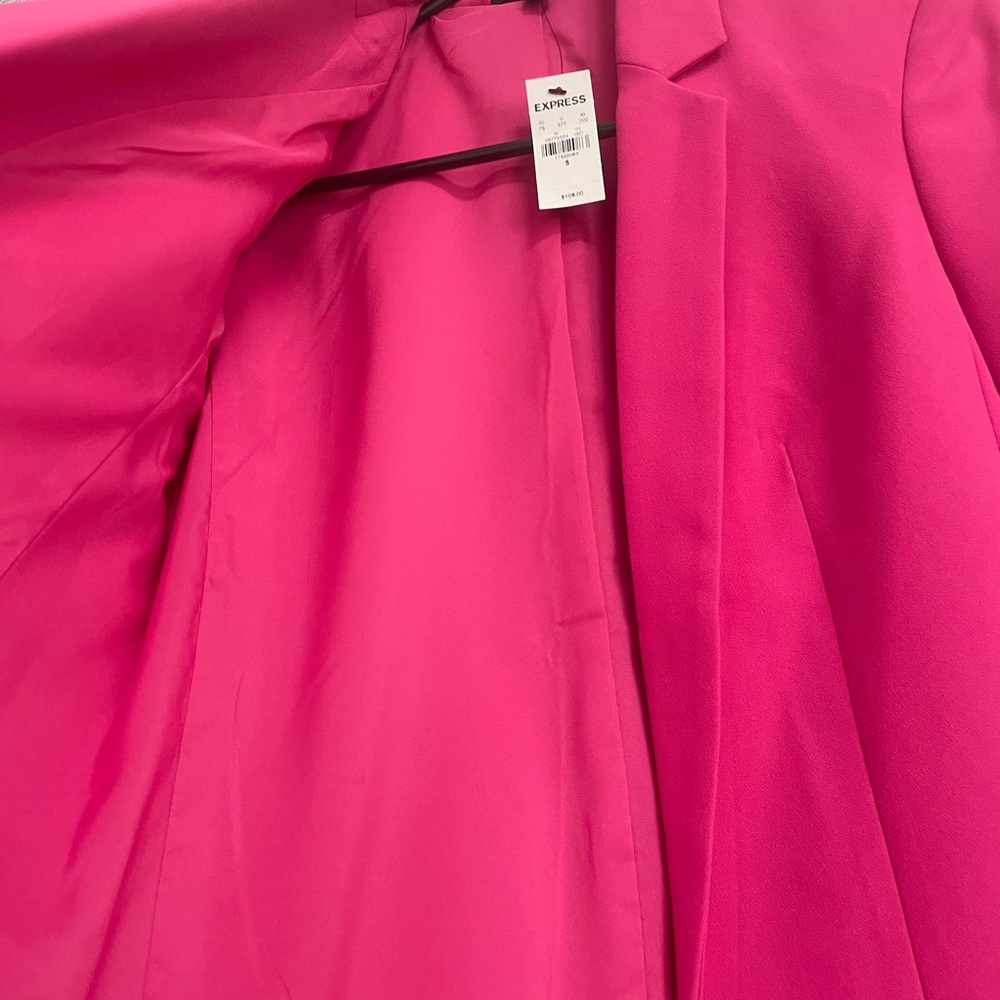 Pink Express blazer